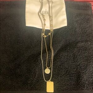 Cabi Gold and Silver Layered Necklace